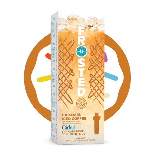 Frosted Caramel Iced Coffee (YL26)
