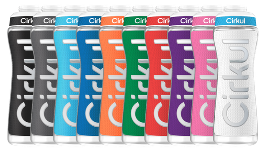 22oz. Grip Squeeze Plastic Bottle & Sport Lid (66A8)