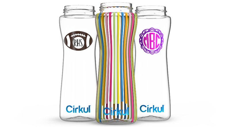 Custom 22oz. Plastic Bottle & Comfort Grip Lid (AMNZ)