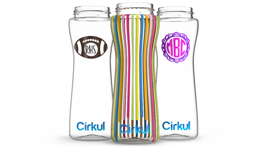 Custom 22oz. Plastic Bottle & Comfort Grip Lid (AMNZ)