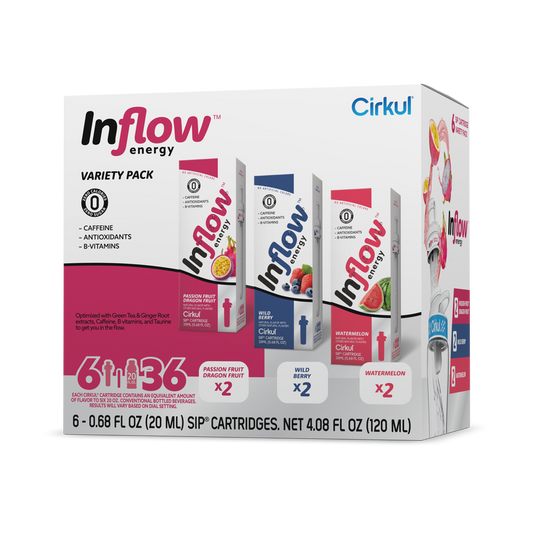 Inflow Energy® 6-Pack Variety Pack (QNMV)