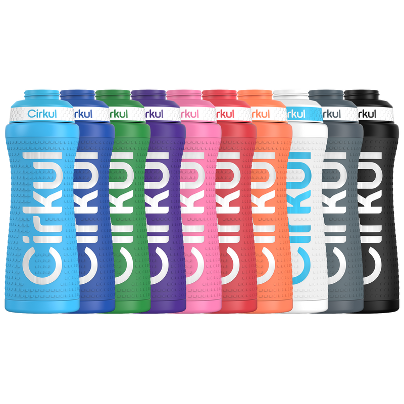 22oz. Grip Stainless Steel Bottle & Sport Lid (8DLT)