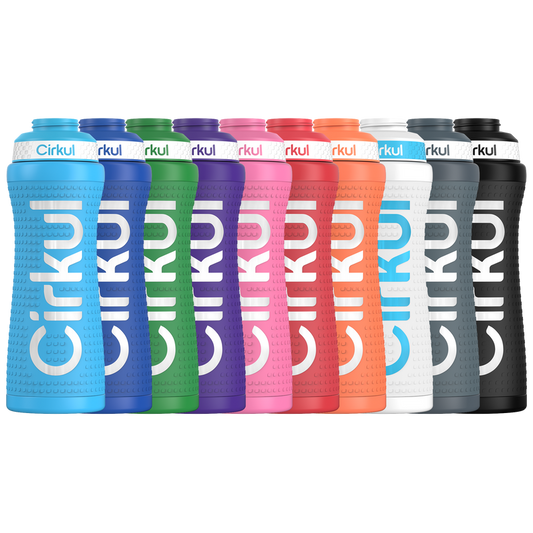 22oz. Grip Stainless Steel Bottle & Sport Lid (8DLT)