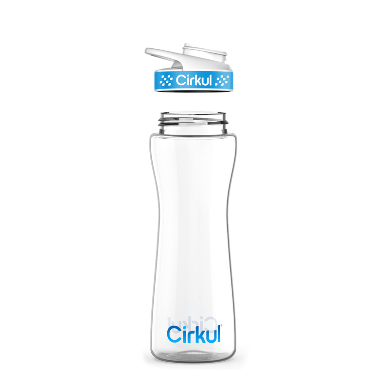 22oz. Plastic Bottle & Comfort Grip Lid (37YH)