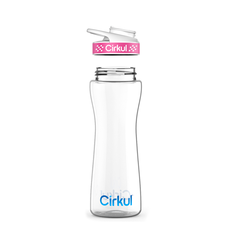 22oz. Plastic Bottle & Comfort Grip Lid (37YH)