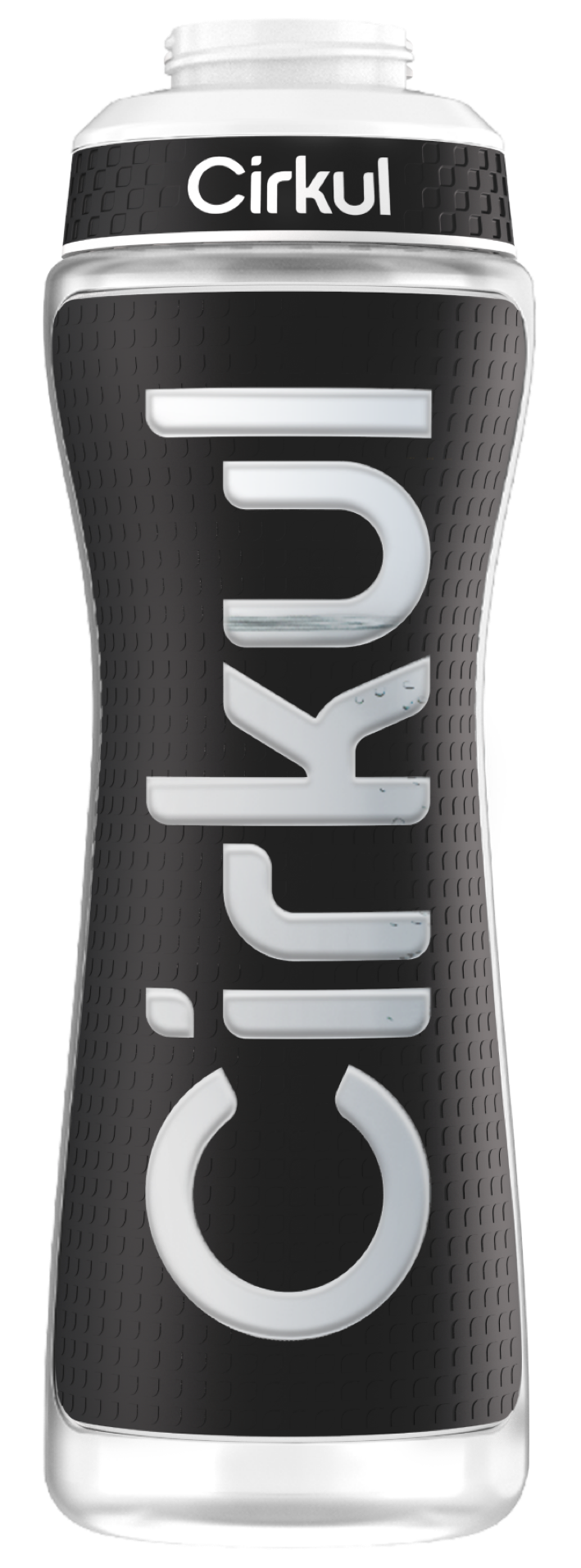22oz. Grip Squeeze Plastic Bottle & Sport Lid (66A8)