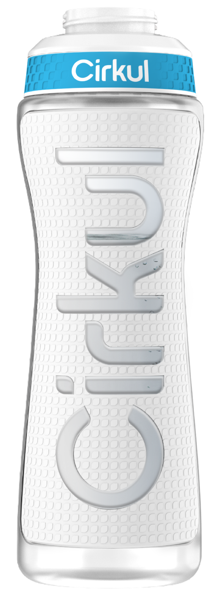 22oz. Grip Squeeze Plastic Bottle & Sport Lid (66A8)