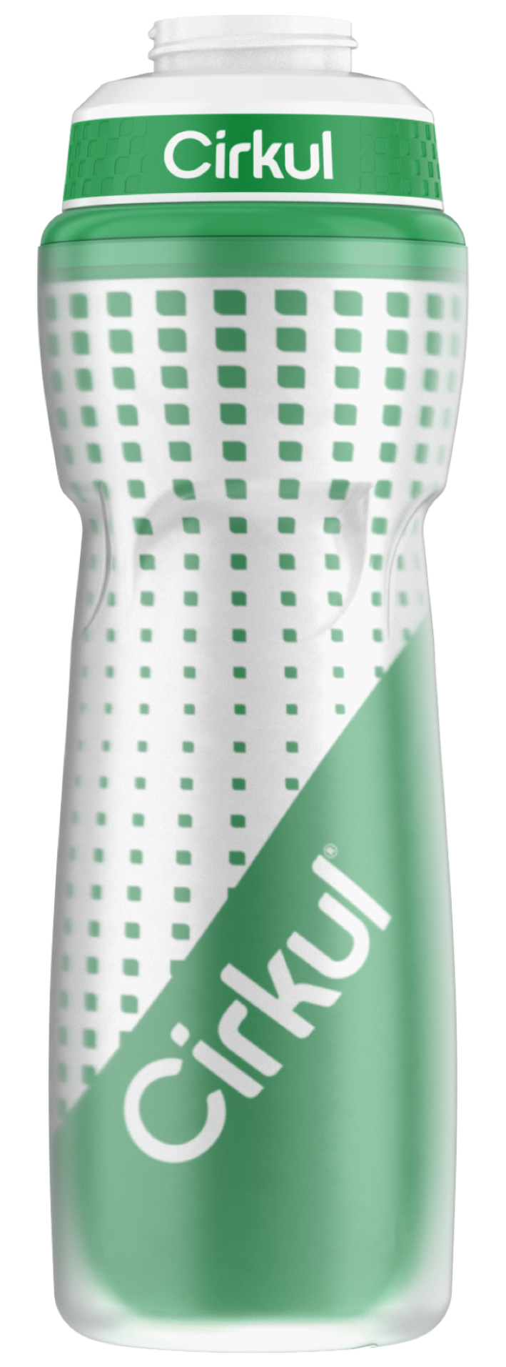 22oz. Insulated Squeeze Plastic Bottle & Sport Lid (Q6AG)