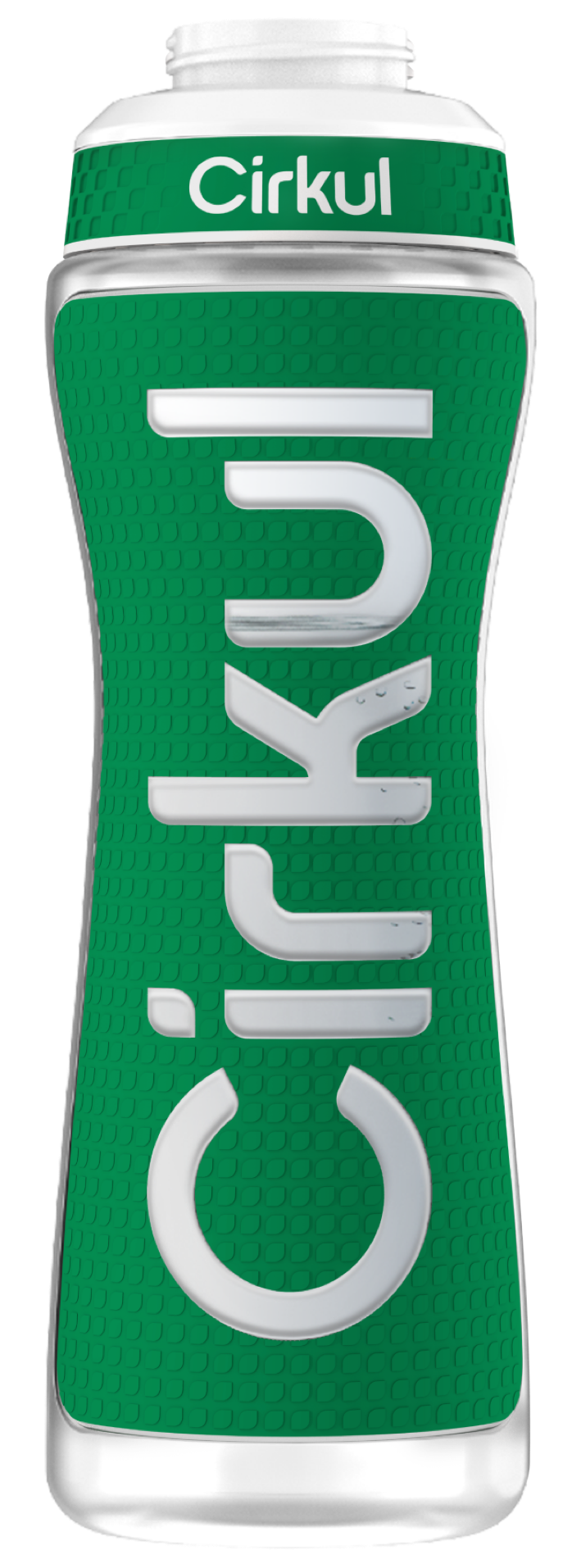 22oz. Grip Squeeze Plastic Bottle & Sport Lid (66A8)