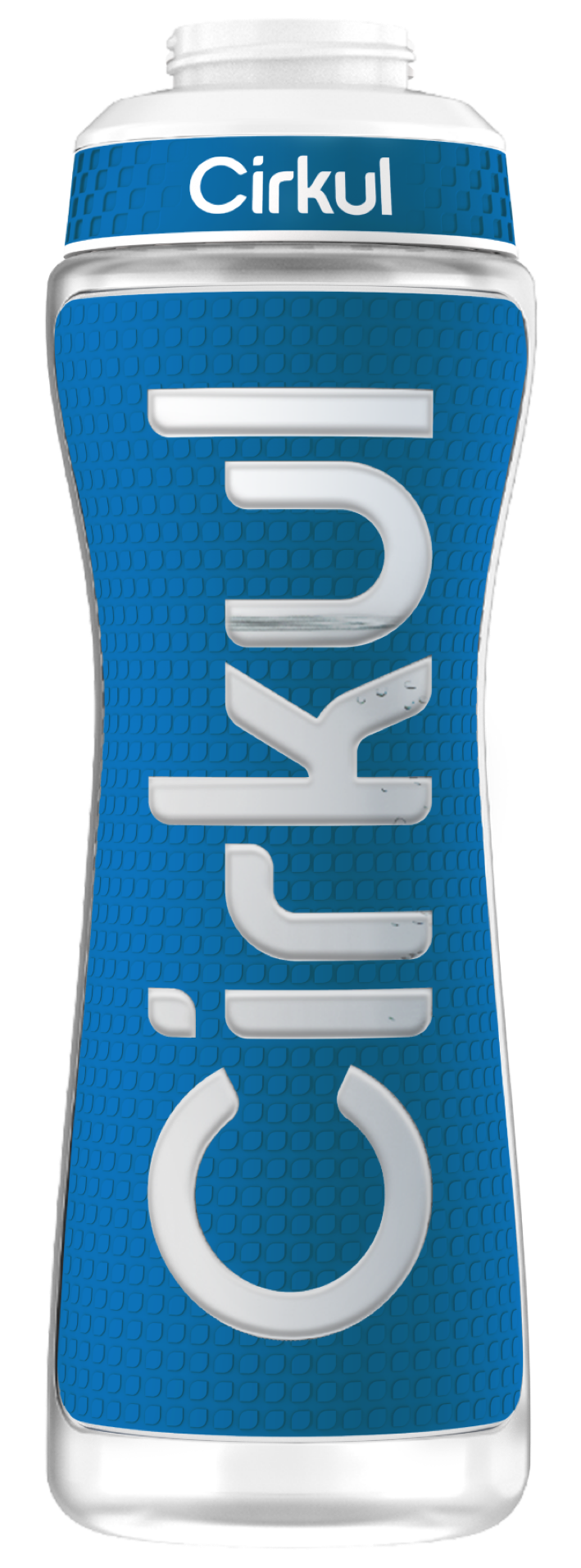 22oz. Grip Squeeze Plastic Bottle & Sport Lid (66A8)