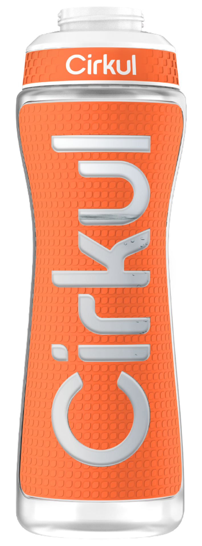 22oz. Grip Squeeze Plastic Bottle & Sport Lid (66A8)