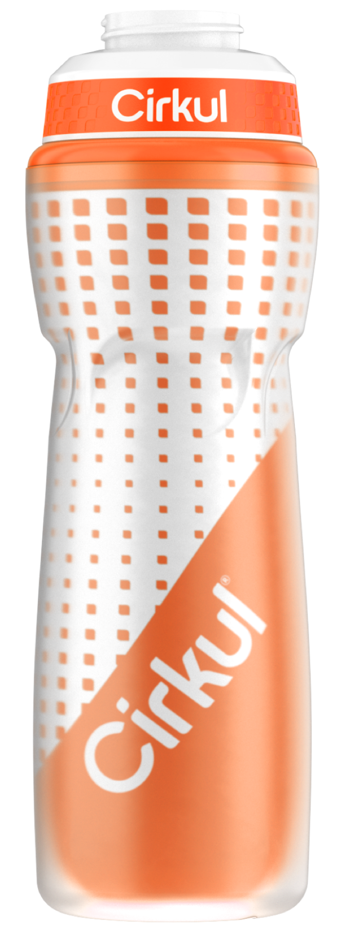 22oz. Insulated Squeeze Plastic Bottle & Sport Lid (Q6AG)