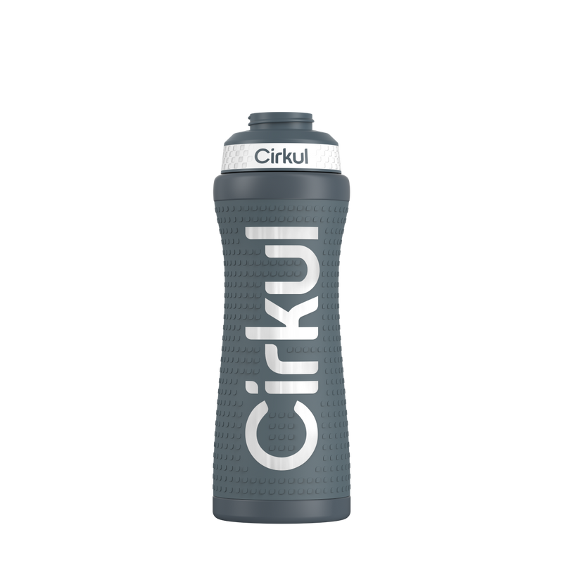 22oz. Grip Stainless Steel Bottle & Sport Lid (8DLT)