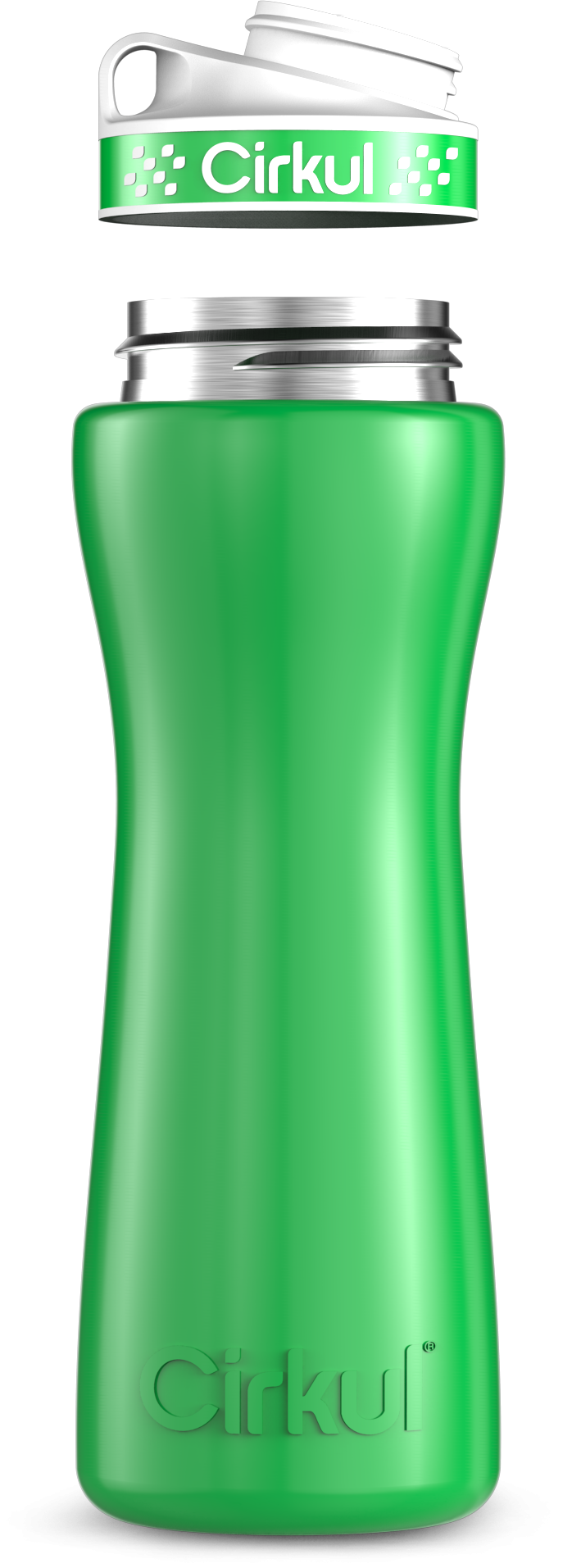Custom 22oz. Stainless Steel Bottle & Comfort Grip Lid (X5M3)