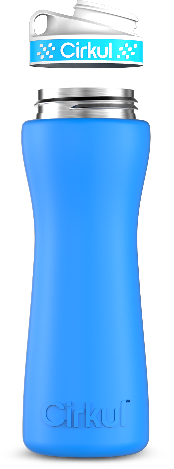 Custom 22oz. Stainless Steel Bottle & Comfort Grip Lid (X5M3)