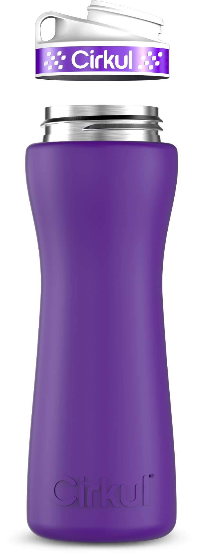 Custom 22oz. Stainless Steel Bottle & Comfort Grip Lid (X5M3)
