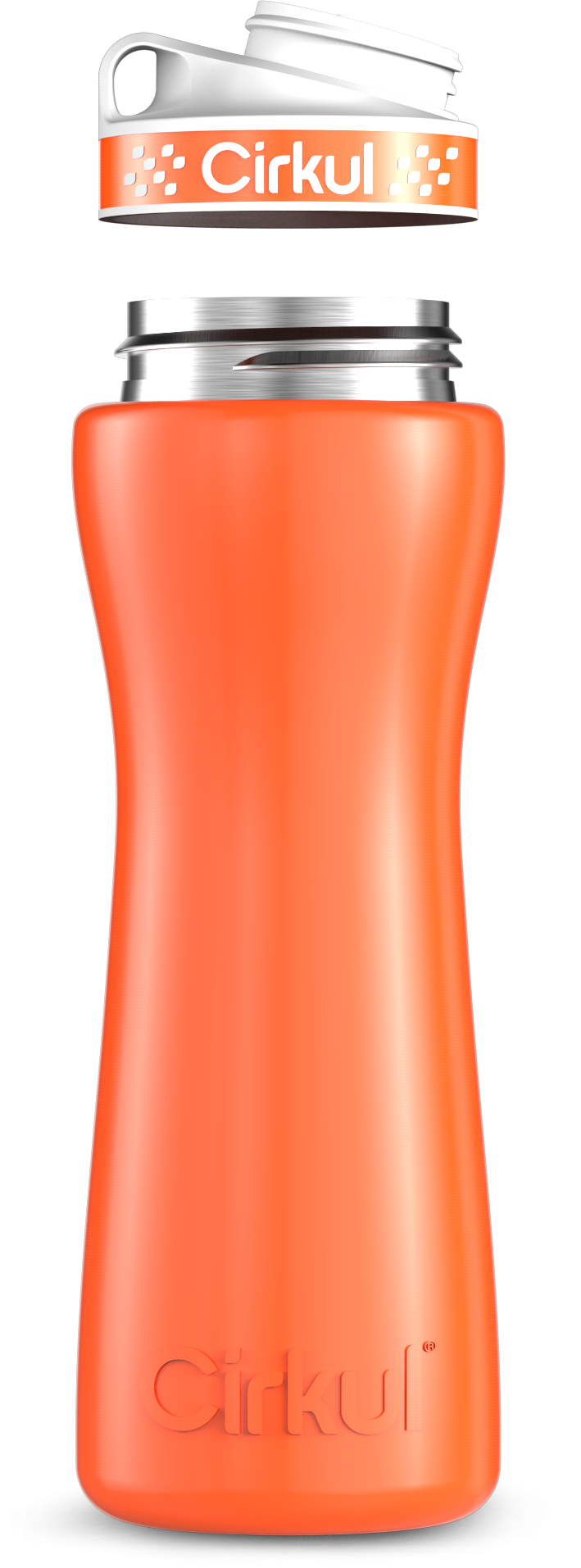 Custom 22oz. Stainless Steel Bottle & Comfort Grip Lid (X5M3)