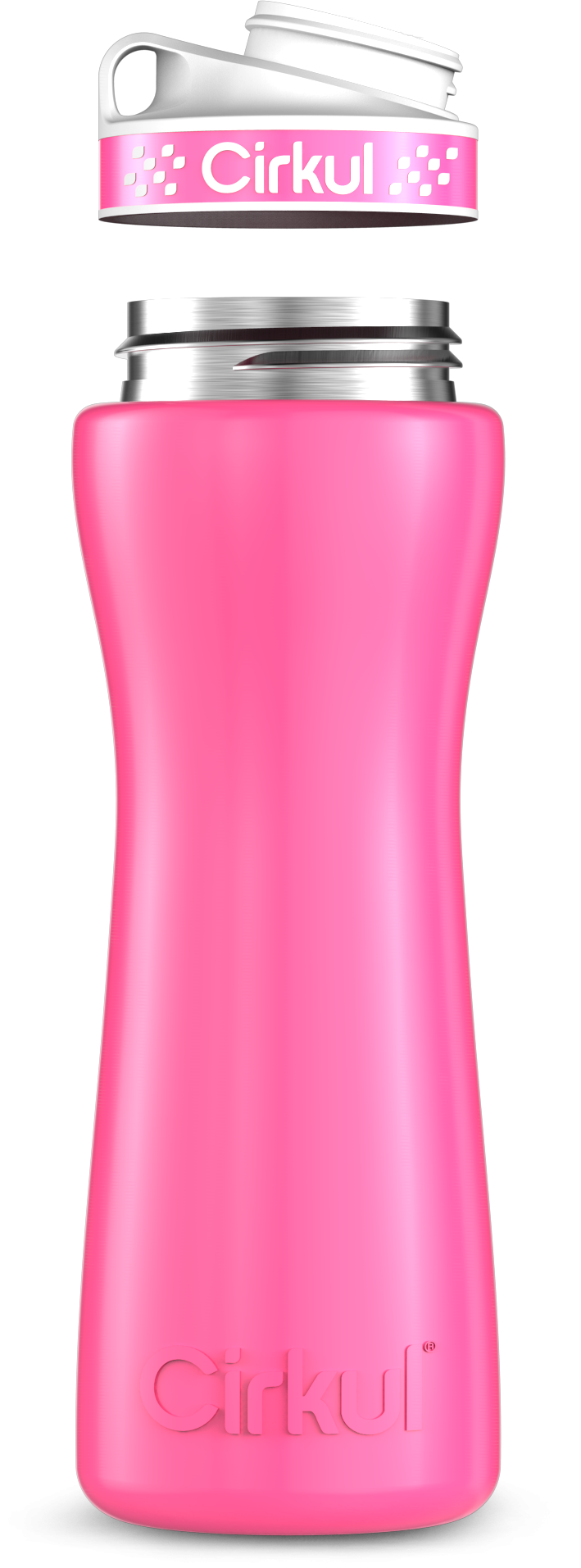 Custom 22oz. Stainless Steel Bottle & Comfort Grip Lid (X5M3)