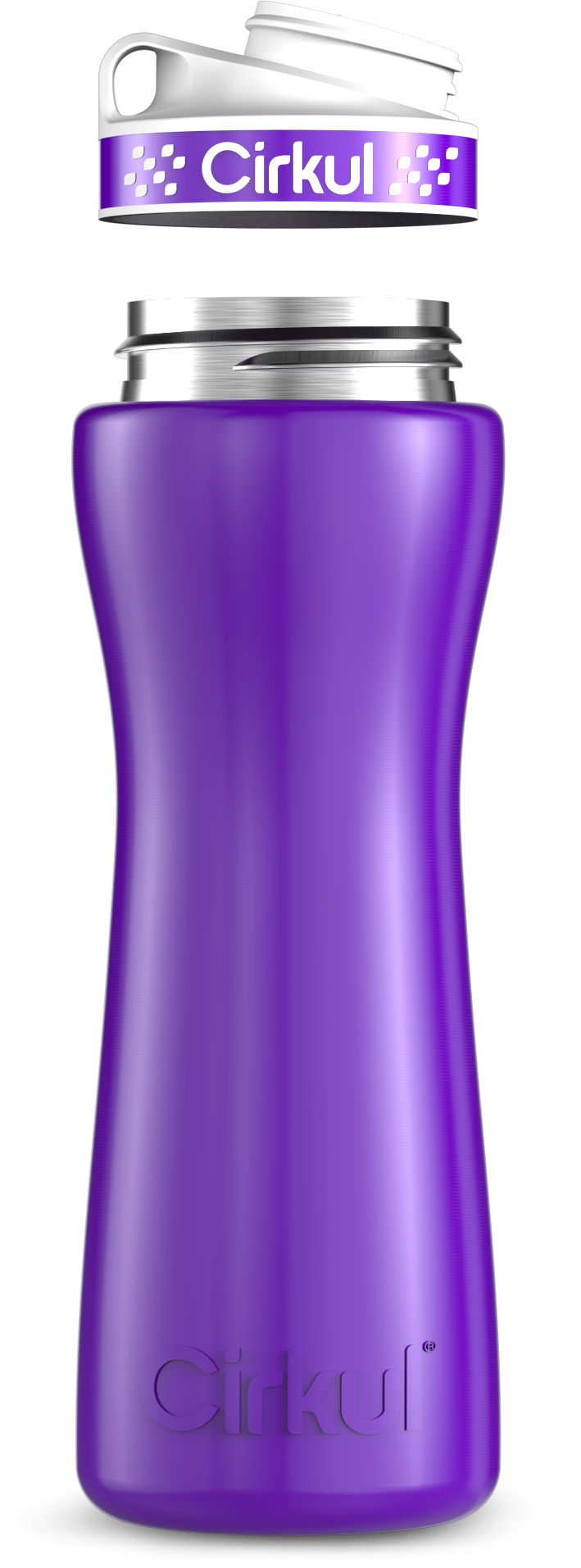 Custom 22oz. Stainless Steel Bottle & Comfort Grip Lid (X5M3)