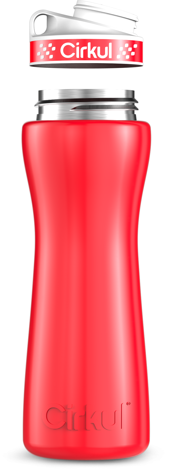 Custom 22oz. Stainless Steel Bottle & Comfort Grip Lid (X5M3)