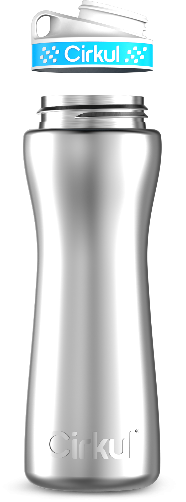 Custom 22oz. Stainless Steel Bottle & Comfort Grip Lid (X5M3)