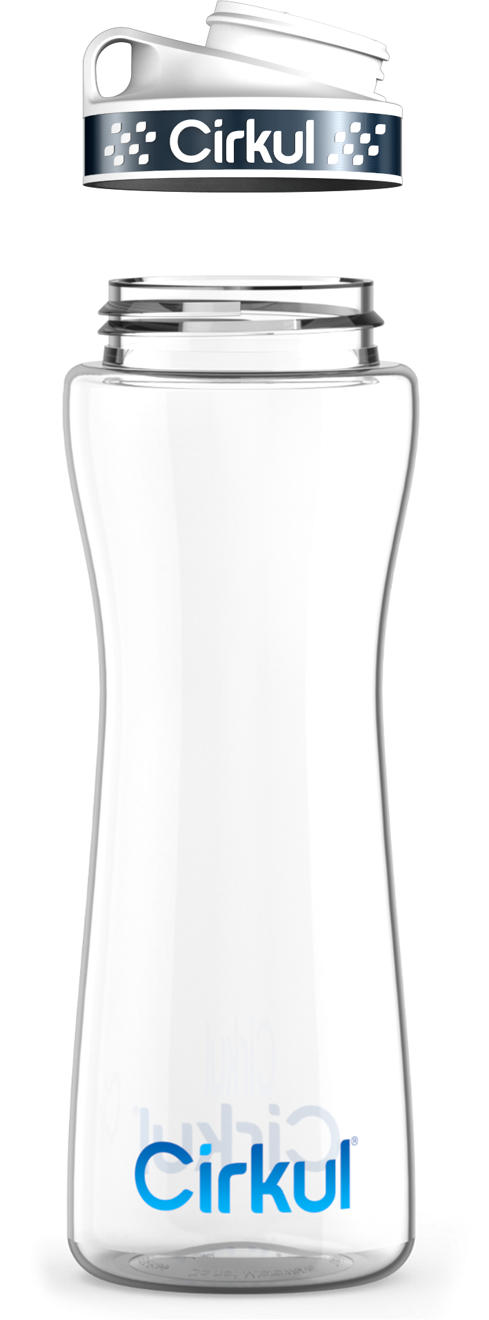 Custom 22oz. Plastic Bottle & Comfort Grip Lid (AMNZ)