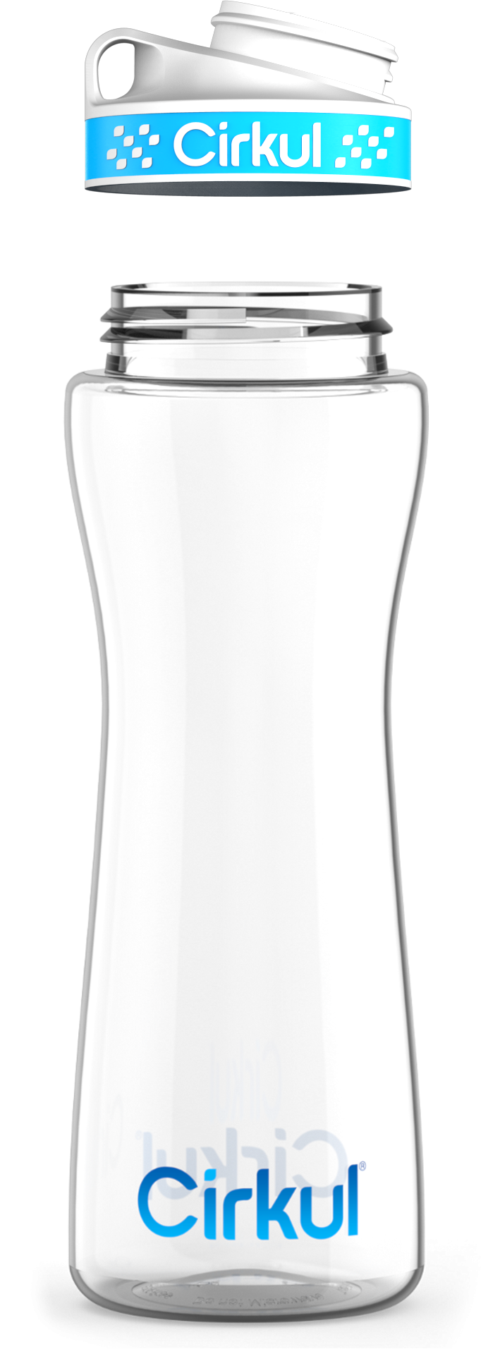 Custom 22oz. Plastic Bottle & Comfort Grip Lid (AMNZ)