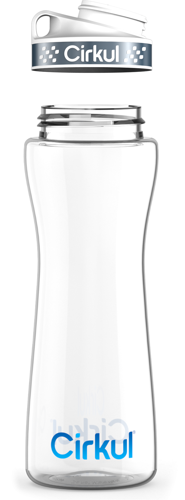 Custom 22oz. Plastic Bottle & Comfort Grip Lid (AMNZ)