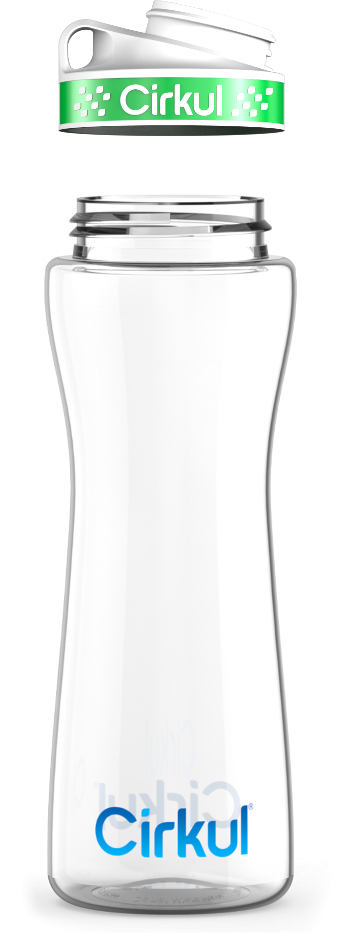 Custom 22oz. Plastic Bottle & Comfort Grip Lid (AMNZ)