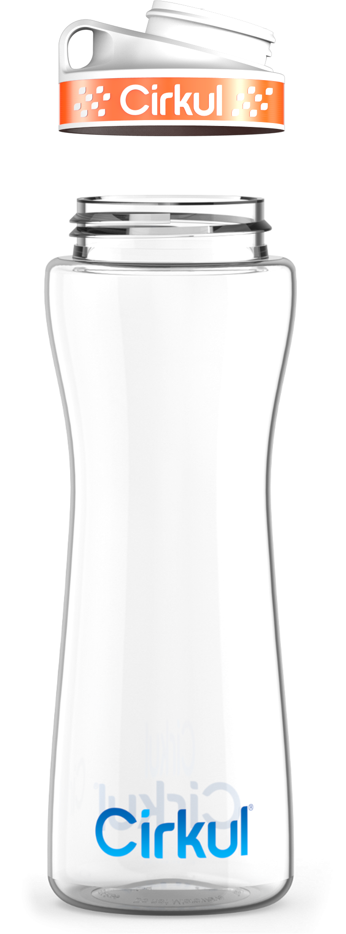 Custom 22oz. Plastic Bottle & Comfort Grip Lid (AMNZ)