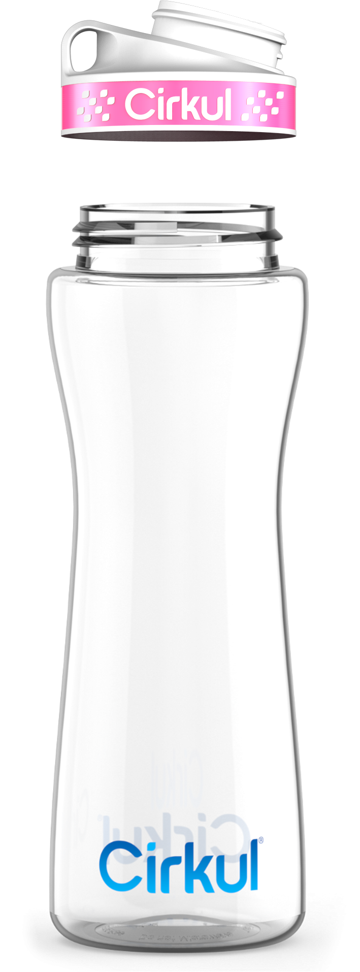 Custom 22oz. Plastic Bottle & Comfort Grip Lid (AMNZ)