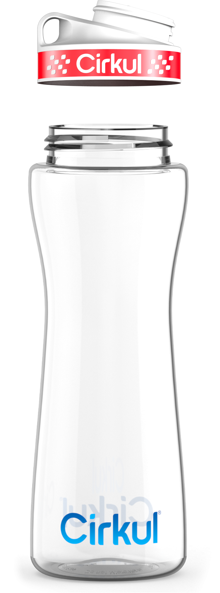 Custom 22oz. Plastic Bottle & Comfort Grip Lid (AMNZ)