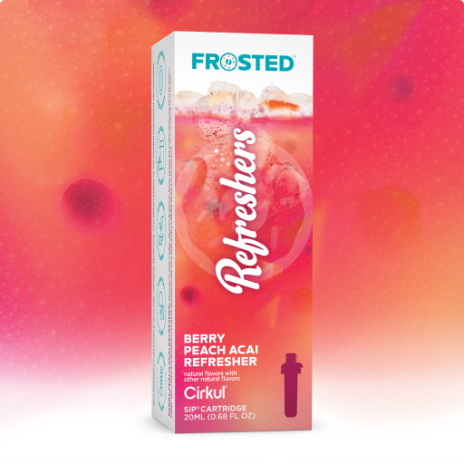 Frosted Berry Peach Acai Refresher (62UN)